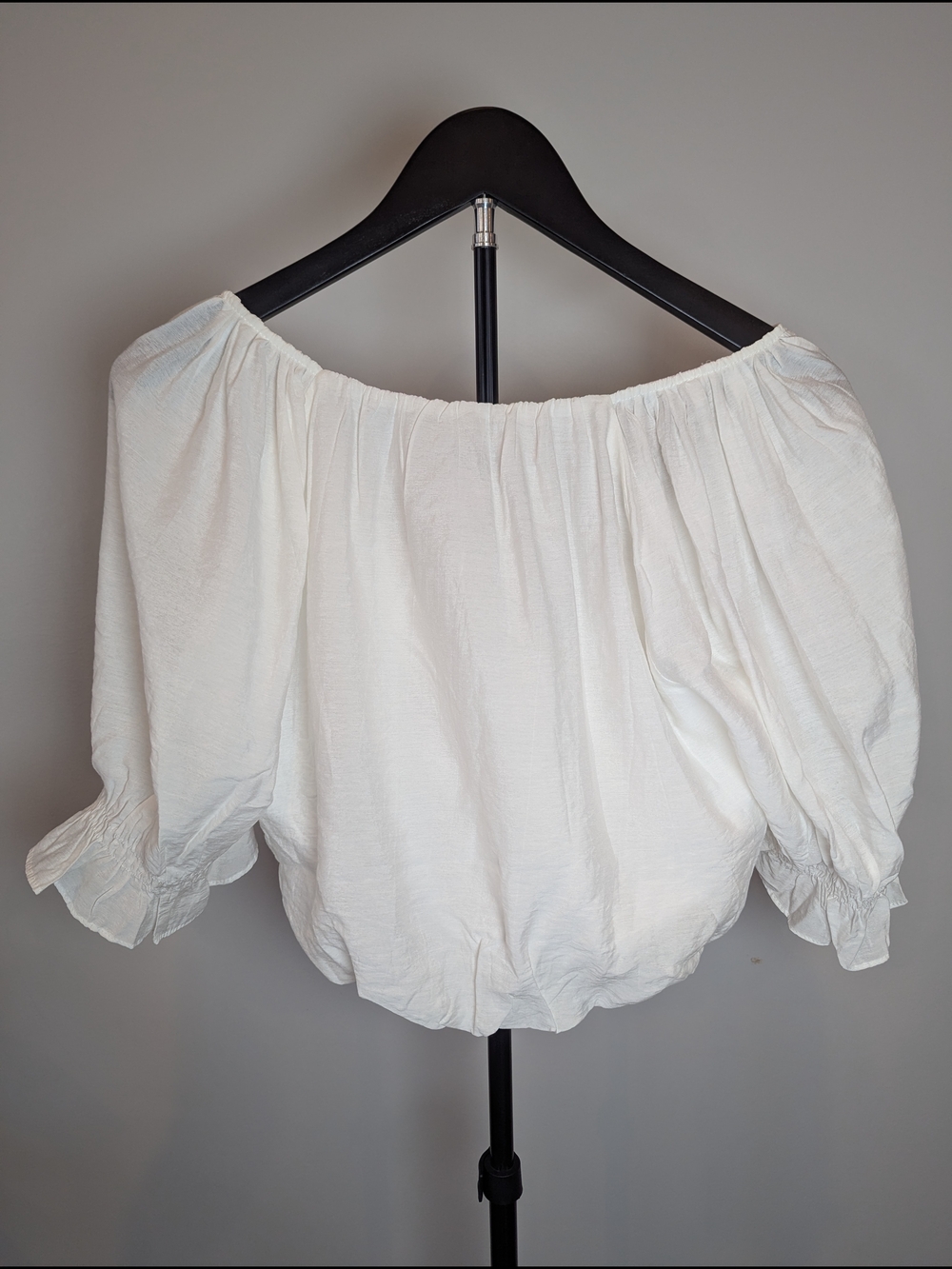 Endless Rose Women Size S Twist Front Blouse Balloon Whimsical Cottagecore - Picture 14 of 15